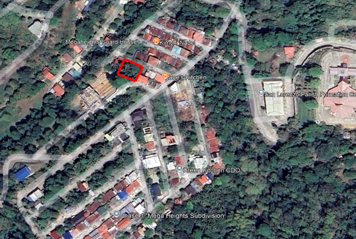 Residential Lot for Sale at Mega heights Subdivision Gusa CDO